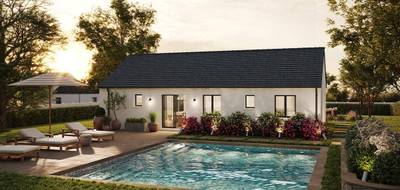 Terrain et maison à Darvoy en Loiret (45) de 89 m² à vendre au prix de 216819€ - 2
