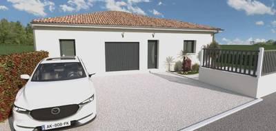 Terrain et maison à Guéreins en Ain (01) de 90 m² à vendre au prix de 282280€ - 1