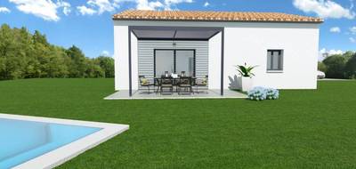 Terrain et maison à Berrias-et-Casteljau en Ardèche (07) de 95 m² à vendre au prix de 261300€ - 1