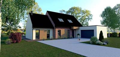 Terrain et maison à Estaires en Nord (59) de 106 m² à vendre au prix de 377600€ - 4
