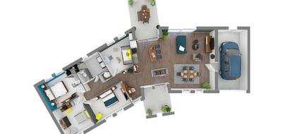 Terrain et maison à Saint-Sérotin en Yonne (89) de 85 m² à vendre au prix de 245533€ - 4