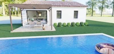 Terrain et maison à Pont-Saint-Esprit en Gard (30) de 73 m² à vendre au prix de 207800€ - 1