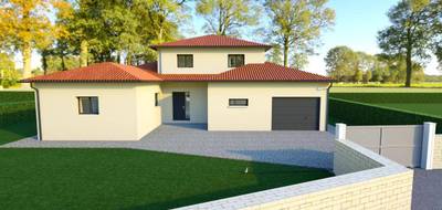 Terrain et maison à Montrevel-en-Bresse en Ain (01) de 130 m² à vendre au prix de 359000€ - 1