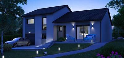 Terrain et maison à Pournoy-la-Grasse en Moselle (57) de 100 m² à vendre au prix de 389000€ - 1