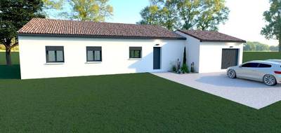 Terrain et maison à Saint-Étienne-de-Fontbellon en Ardèche (07) de 125 m² à vendre au prix de 349500€ - 1