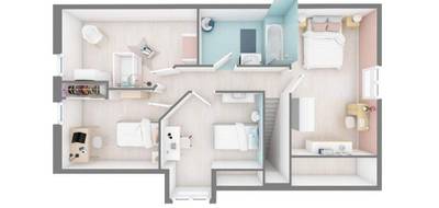 Terrain et maison à Équevillon en Jura (39) de 97 m² à vendre au prix de 233840€ - 4