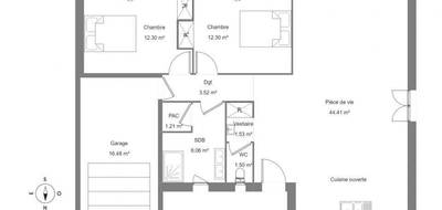 Terrain et maison à Sorède en Pyrénées-Orientales (66) de 83 m² à vendre au prix de 262500€ - 3