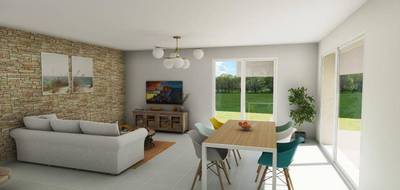 Terrain et maison à Vallon-Pont-d'Arc en Ardèche (07) de 88 m² à vendre au prix de 244900€ - 3