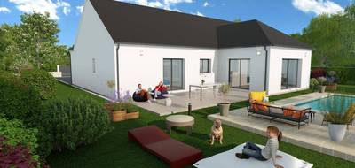 Terrain et maison à Saint-Éloy-de-Gy en Cher (18) de 146 m² à vendre au prix de 279000€ - 2