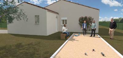 Terrain et maison à Ruoms en Ardèche (07) de 105 m² à vendre au prix de 296000€ - 2