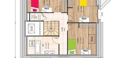 Terrain et maison à Morannes sur Sarthe-Daumeray en Maine-et-Loire (49) de 110 m² à vendre au prix de 265600€ - 3