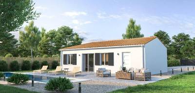 Terrain et maison à Saint-Palais-sur-Mer en Charente-Maritime (17) de 75 m² à vendre au prix de 333904€ - 2