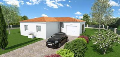 Terrain et maison à Saint-Romain-le-Puy en Loire (42) de 80 m² à vendre au prix de 255000€ - 1