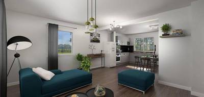 Terrain et maison à Foucherans en Jura (39) de 85 m² à vendre au prix de 208600€ - 3