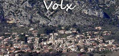 Terrain à Volx en Alpes-de-Haute-Provence (04) de 310 m² à vendre au prix de 95000€ - 2