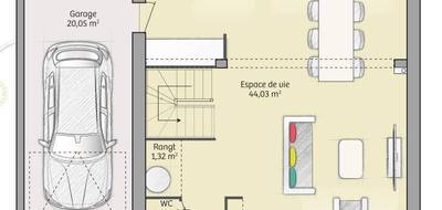 Terrain et maison à Le Manoir en Eure (27) de 91 m² à vendre au prix de 234000€ - 4