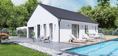 Terrain et maison à La Villeneuve-au-Châtelot en Aube (10) de 69 m² à vendre au prix de 164064€ - 1