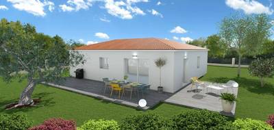 Terrain et maison à Saint-Romain-le-Puy en Loire (42) de 80 m² à vendre au prix de 255000€ - 2