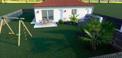 Terrain et maison à Viriat en Ain (01) de 78 m² à vendre au prix de 228000€ - 1