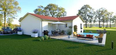 Terrain et maison à Andrézieux-Bouthéon en Loire (42) de 90 m² à vendre au prix de 219000€ - 2