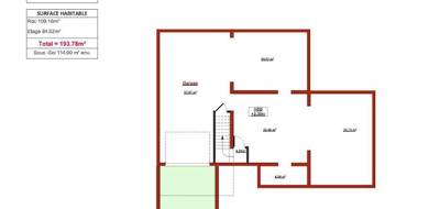 Terrain et maison à Fresnes en Val-de-Marne (94) de 190 m² à vendre au prix de 985250€ - 4