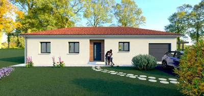 Terrain et maison à Bellegarde-en-Forez en Loire (42) de 91 m² à vendre au prix de 231890€ - 1
