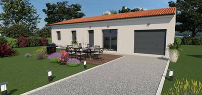 Terrain et maison à Riom en Puy-de-Dôme (63) de 87 m² à vendre au prix de 273600€ - 1