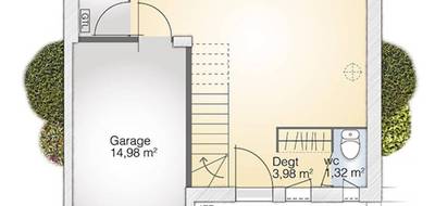 Terrain et maison à Saint-Chaptes en Gard (30) de 95 m² à vendre au prix de 280000€ - 4