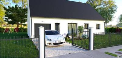 Terrain et maison à Villeperdue en Indre-et-Loire (37) de 95 m² à vendre au prix de 239600€ - 1