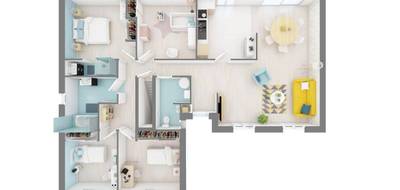 Terrain et maison à Troisfontaines en Moselle (57) de 80 m² à vendre au prix de 209991€ - 4