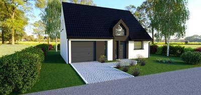 Terrain et maison à Hinges en Pas-de-Calais (62) de 100 m² à vendre au prix de 250000€ - 1