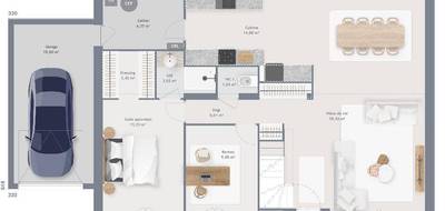 Terrain et maison à Ailly en Eure (27) de 145 m² à vendre au prix de 311000€ - 4