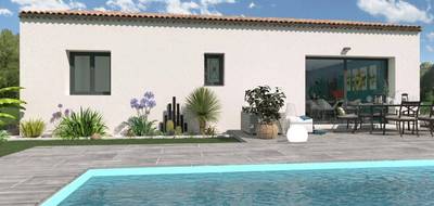 Terrain et maison à Granges-les-Beaumont en Drôme (26) de 90 m² à vendre au prix de 244000€ - 2
