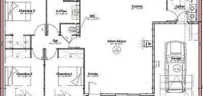 Terrain et maison à Juigné-sur-Sarthe en Sarthe (72) de 92 m² à vendre au prix de 221000€ - 4