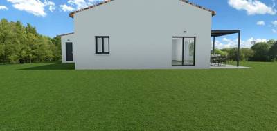 Terrain et maison à Berrias-et-Casteljau en Ardèche (07) de 95 m² à vendre au prix de 261300€ - 2