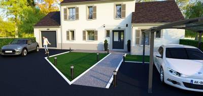 Terrain et maison à Blennes en Seine-et-Marne (77) de 120 m² à vendre au prix de 333000€ - 1