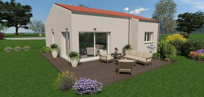 Terrain et maison à Cournon-d'Auvergne en Puy-de-Dôme (63) de 100 m² à vendre au prix de 272900€ - 1