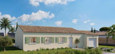 Terrain et maison à Alignan-du-Vent en Hérault (34) de 101 m² à vendre au prix de 284000€ - 1