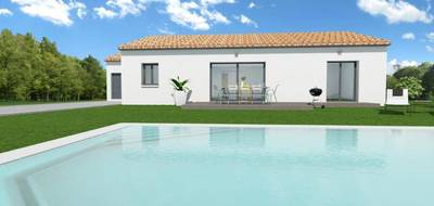 Terrain et maison à Saint-Étienne-de-Fontbellon en Ardèche (07) de 115 m² à vendre au prix de 299000€ - 2