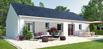 Terrain et maison à Bellevue-la-Montagne en Haute-Loire (43) de 91 m² à vendre au prix de 157600€ - 2