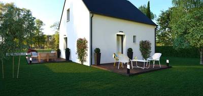 Terrain et maison à Villeperdue en Indre-et-Loire (37) de 50 m² à vendre au prix de 175200€ - 3