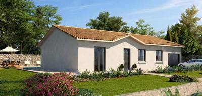 Terrain et maison à Replonges en Ain (01) de 85 m² à vendre au prix de 208267€ - 1