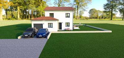 Terrain et maison à Chaneins en Ain (01) de 91 m² à vendre au prix de 249139€ - 1