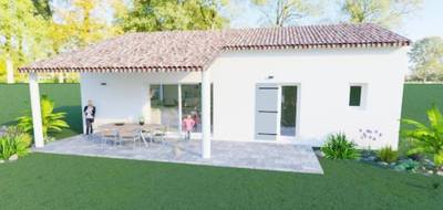 Terrain et maison à Lavilledieu en Ardèche (07) de 90 m² à vendre au prix de 234000€ - 1