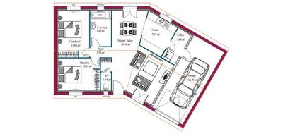 Terrain et maison à Bordeaux en Gironde (33) de 100 m² à vendre au prix de 344291€ - 4