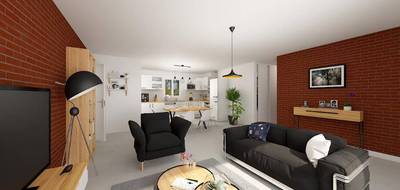 Terrain et maison à Saint-Romain-le-Puy en Loire (42) de 100 m² à vendre au prix de 272000€ - 3