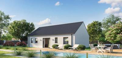 Terrain et maison à Montlouis-sur-Loire en Indre-et-Loire (37) de 68 m² à vendre au prix de 259482€ - 2