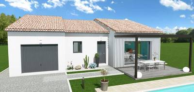 Terrain et maison à Chabeuil en Drôme (26) de 96 m² à vendre au prix de 363000€ - 2