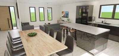 Terrain et maison à Vagnas en Ardèche (07) de 123 m² à vendre au prix de 375000€ - 4