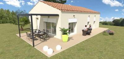 Terrain et maison à Ruoms en Ardèche (07) de 88 m² à vendre au prix de 272000€ - 2